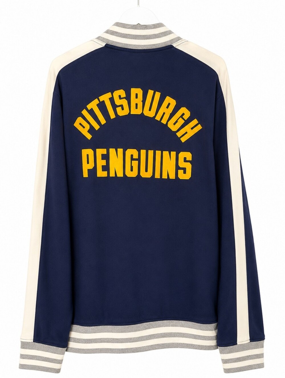 Pittsburgh Penguins Hockey Bombrt Jacket Fanatics Sz Medium NEW